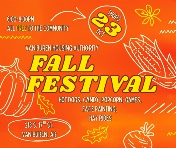 VBHA Fall Festival Flyer. All information on this flyer is listed below.
